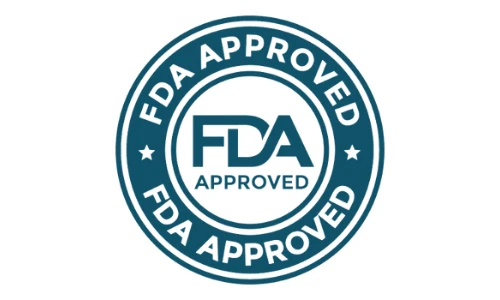 RhythmONE FDA-registered facility badge
